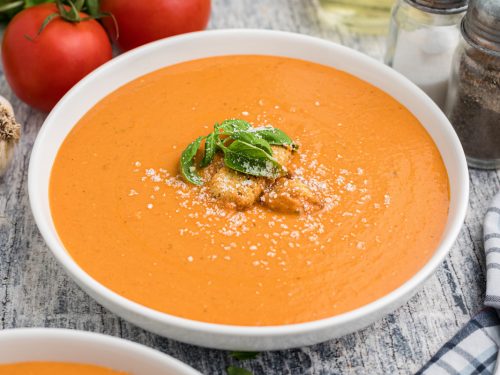 Instant Pot Tomato Basil Soup