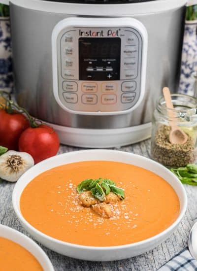 Tomato Soup in an Instant Pot.