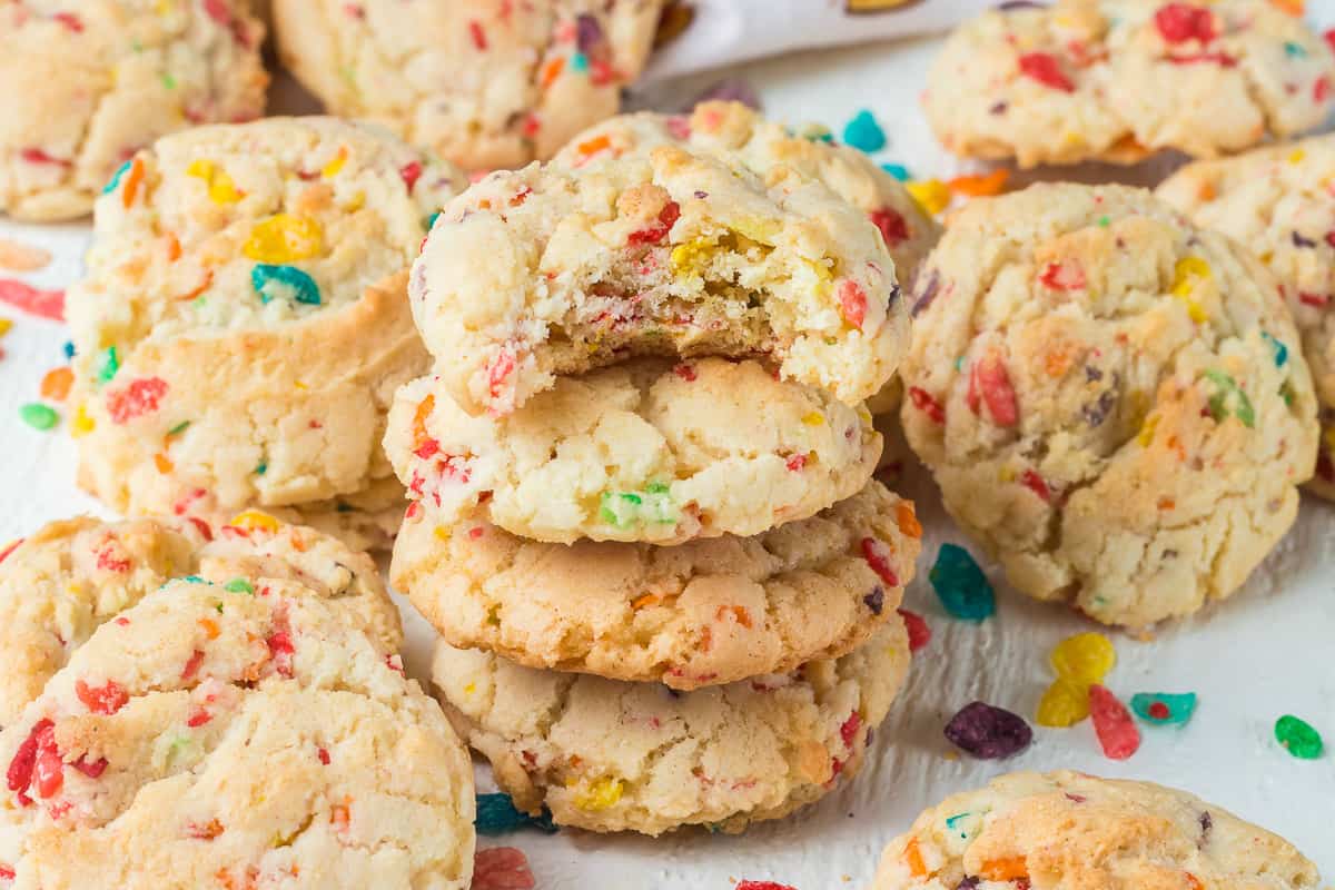 Easy Fruity Pebbles Cookies 365 Days Of Baking And More 6557