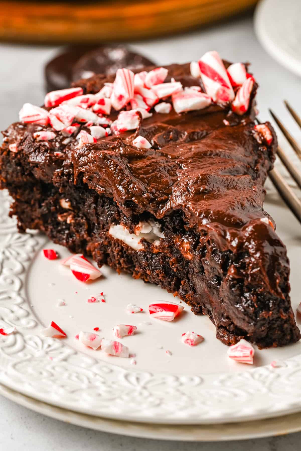 Chocolate Peppermint Brownie Pie 365 Days of Baking and More