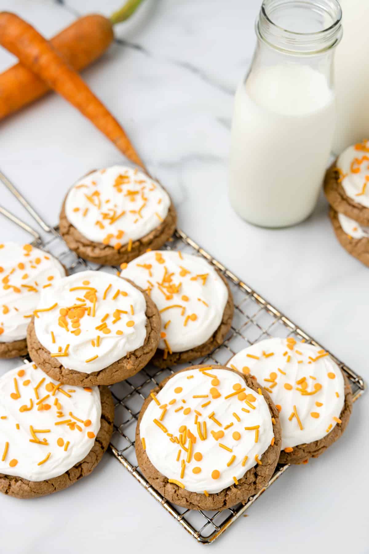 Easy Carrot Cake Mix Cookies | 365 Days Of Baking And More