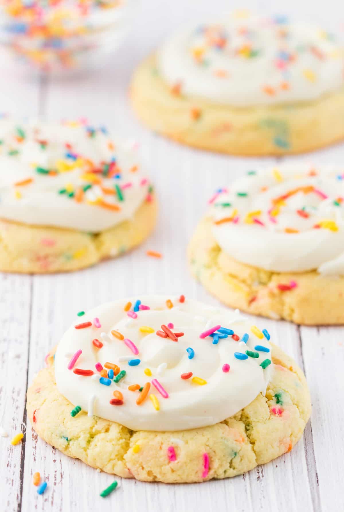 Funfetti Birthday Cake Cookies | 365 Days of Baking and More