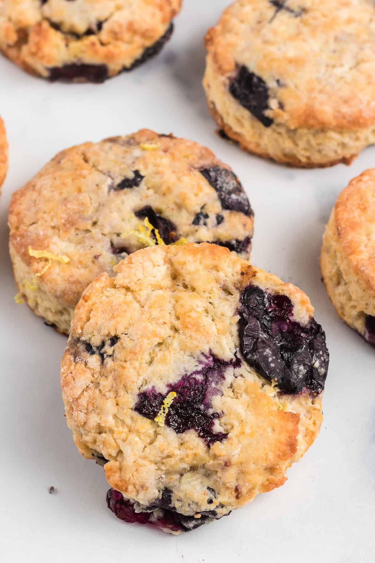 Blueberry Cream Cheese Scones