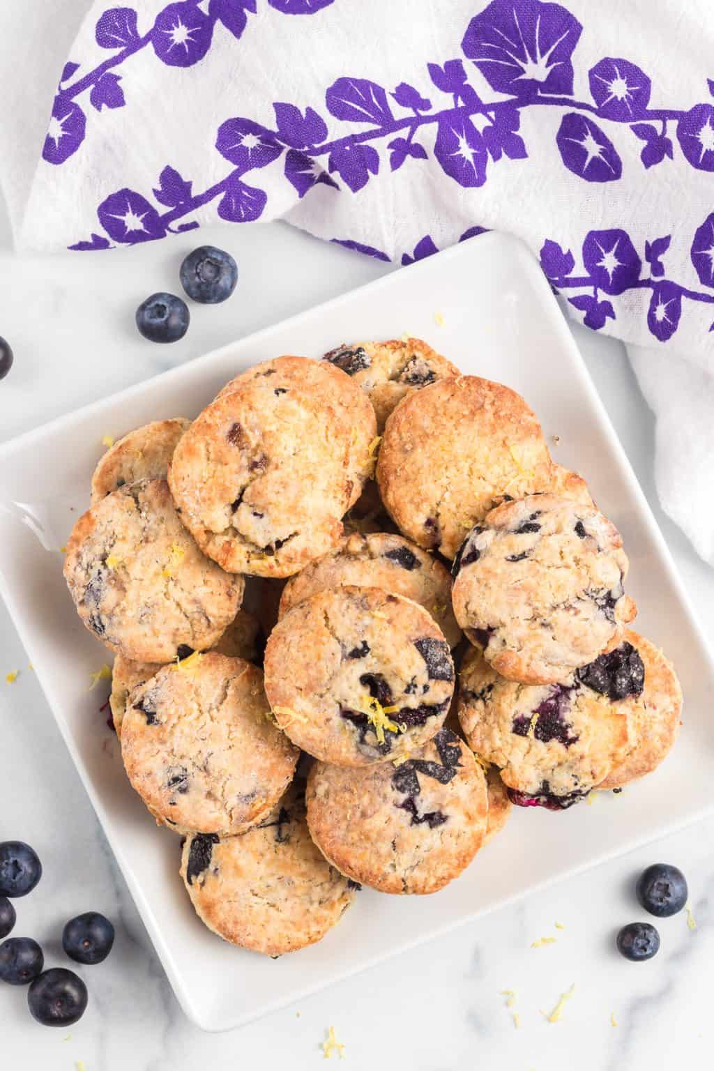 Blueberry Cream Cheese Scones | 365 Days of Baking and More