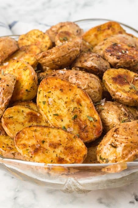 Air Fryer Mini Potatoes • Simple Sumptuous Cooking