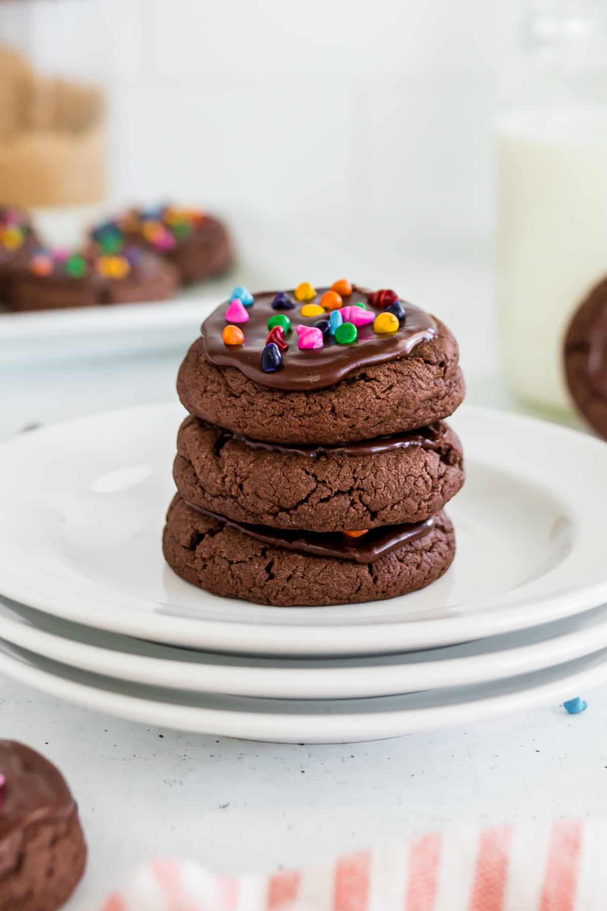 Quick Cosmic Brownie Cookies | 365 Days of Baking and More