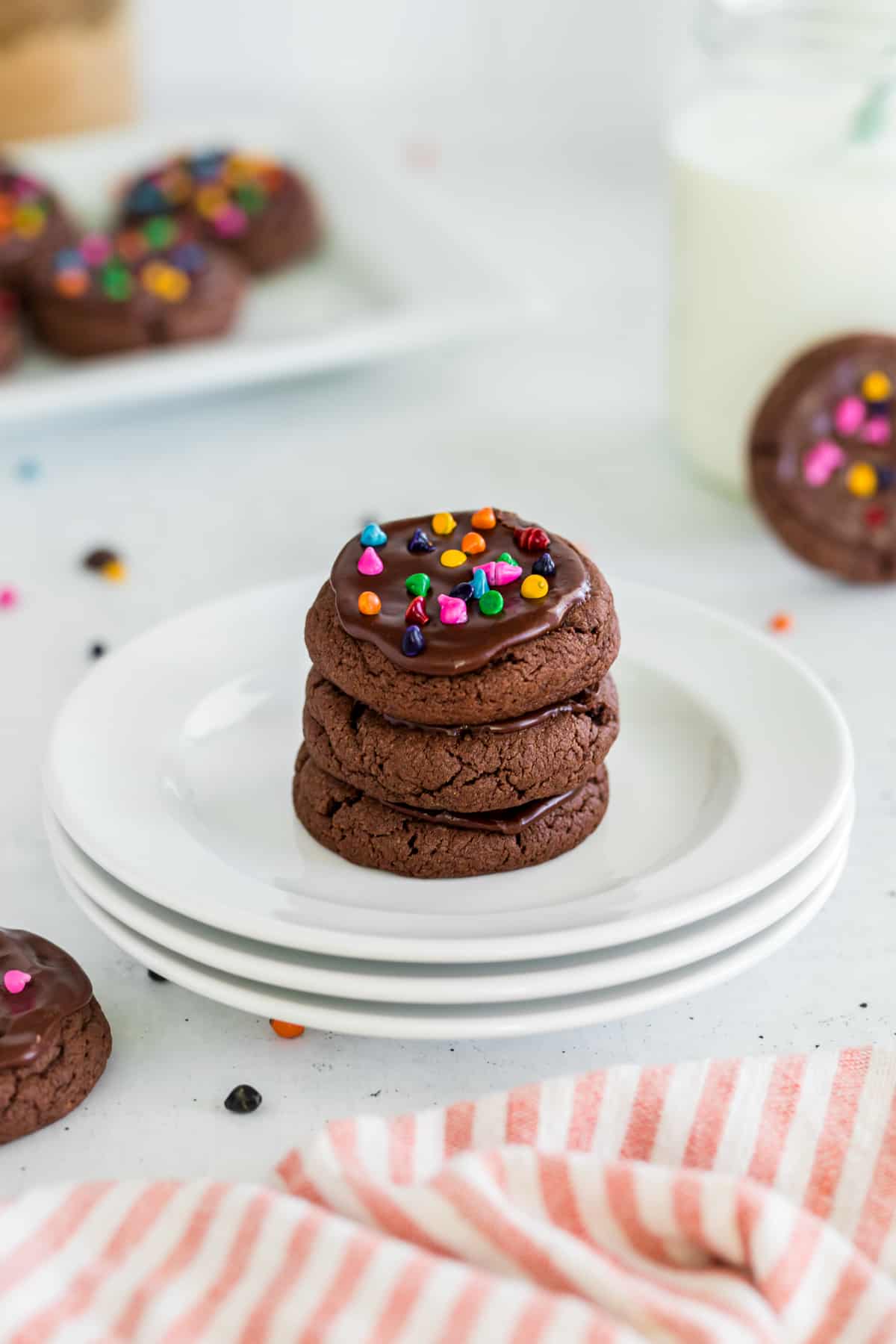 Quick Cosmic Brownie Cookies | 365 Days of Baking and More