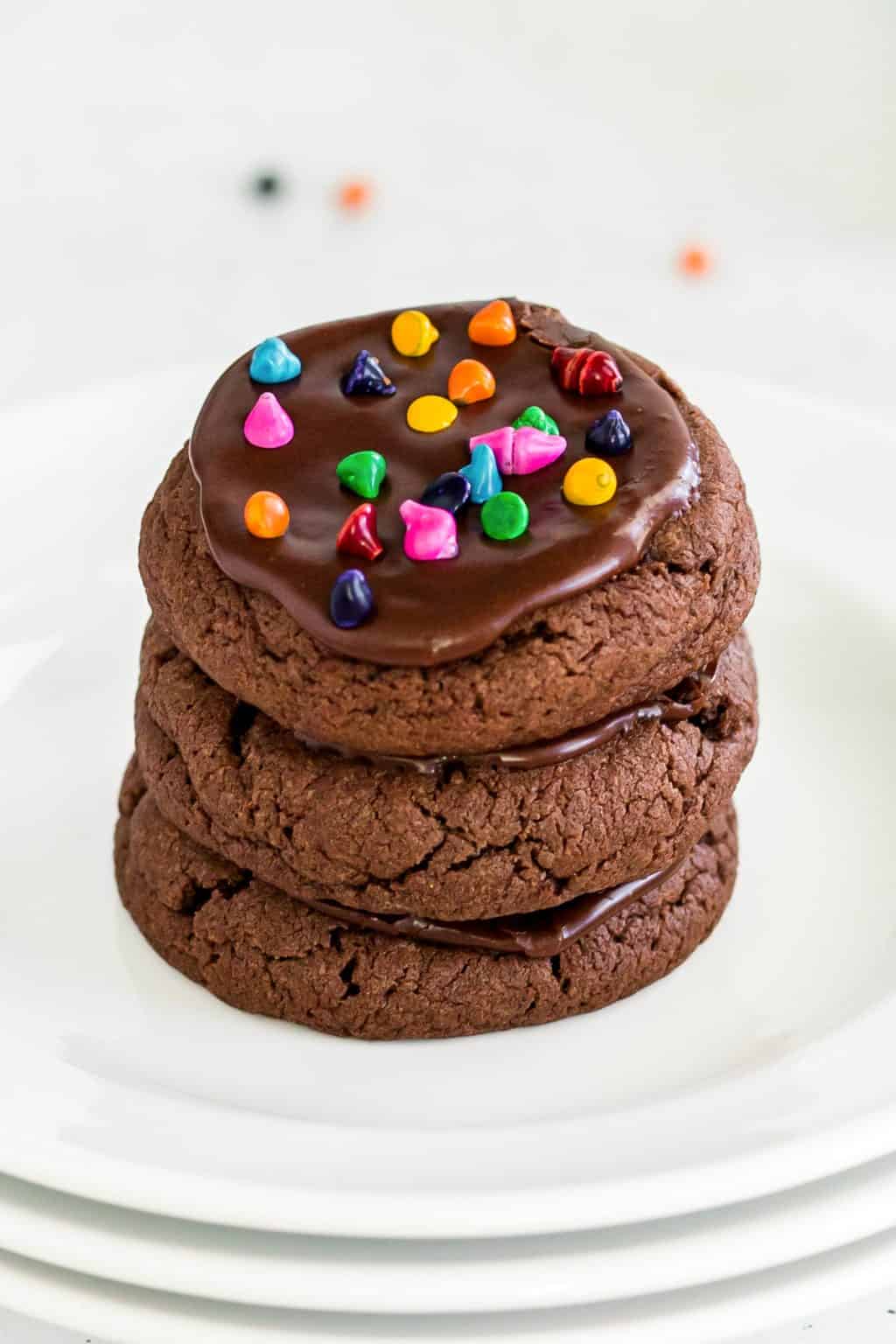 Quick Cosmic Brownie Cookies | 365 Days of Baking and More