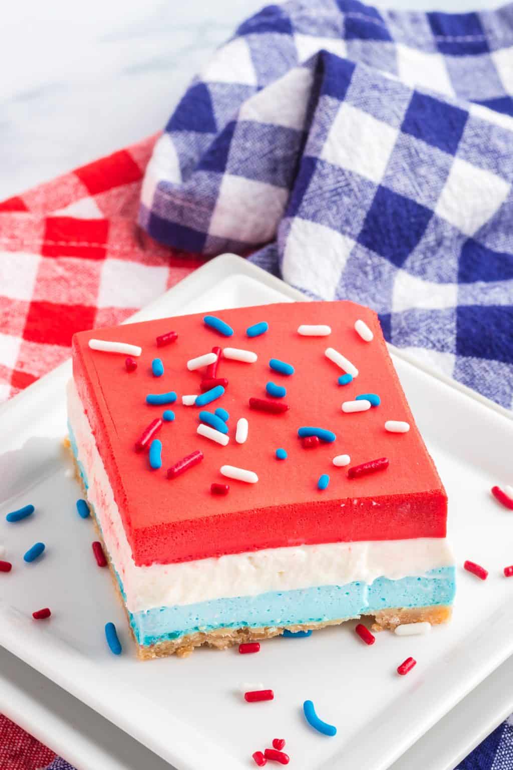 Red, White and Blue Dream Bars | 365 Days of Baking and More