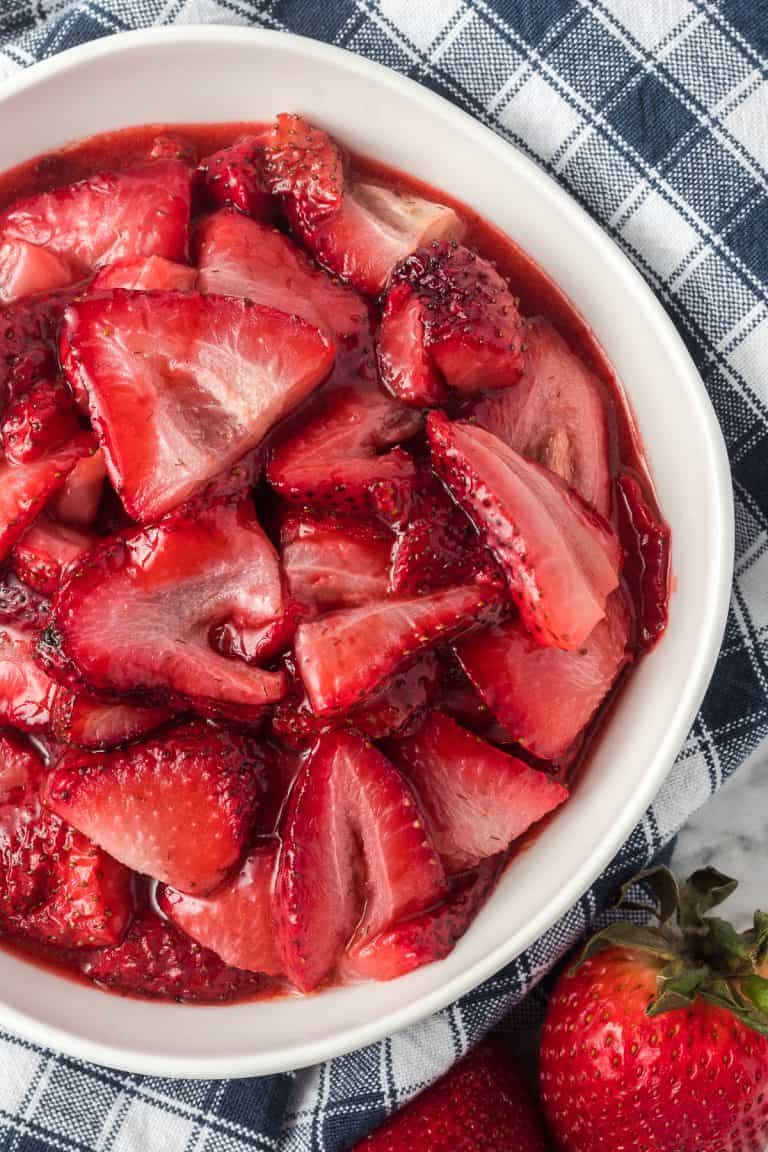 Simple Roasted Strawberries Recipe | 365 Days of Baking