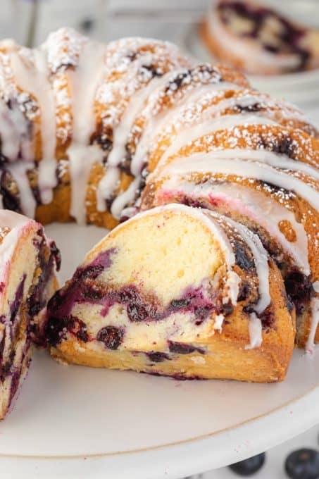 Blueberry Sour Cream Coffee Cake | 365 Days of Baking and More