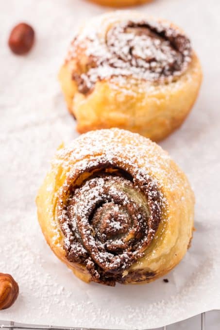 Nutella Cruffins