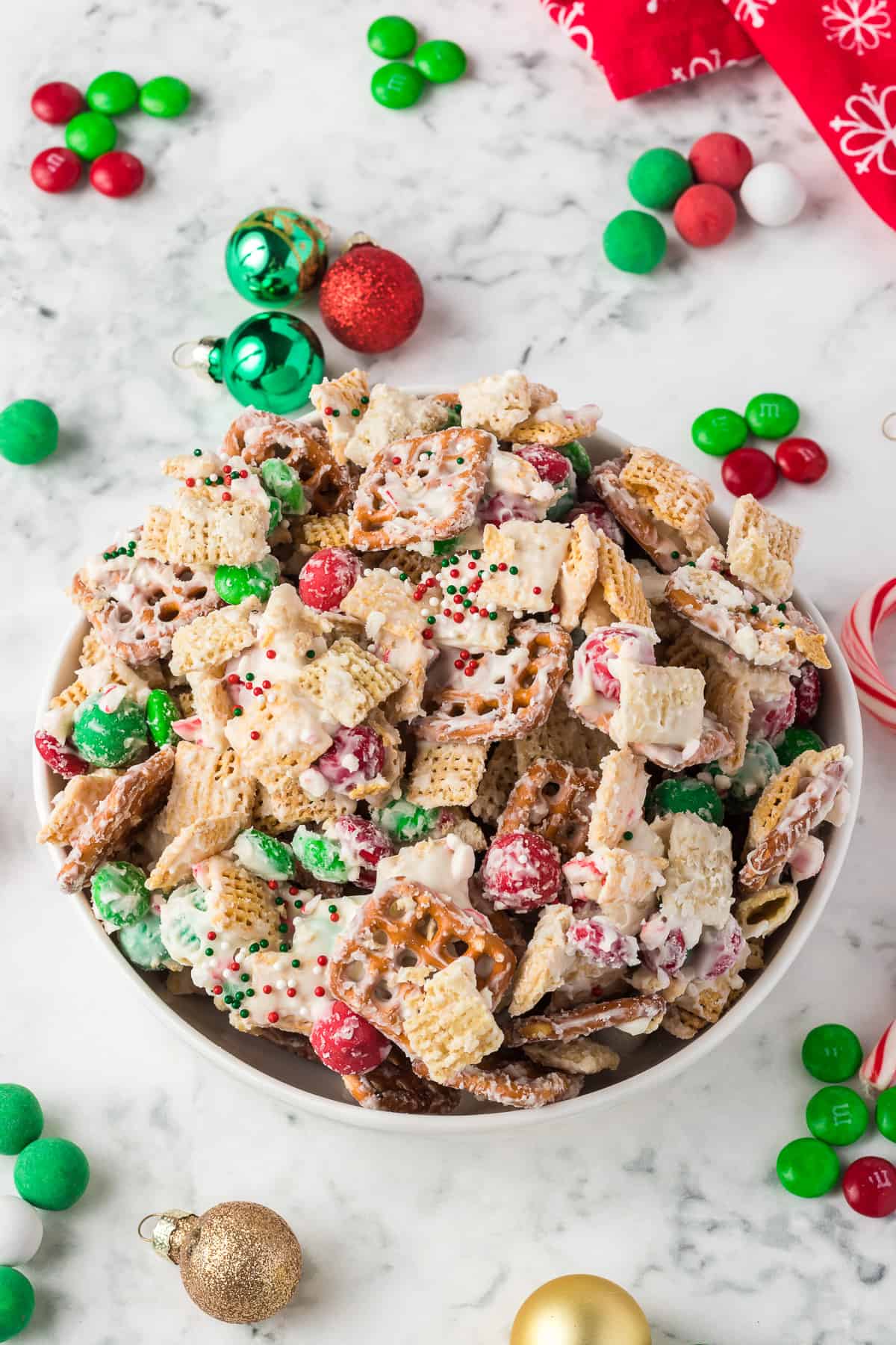 Easy Christmas Snack Mix Recipe | 365 Days of Baking and More