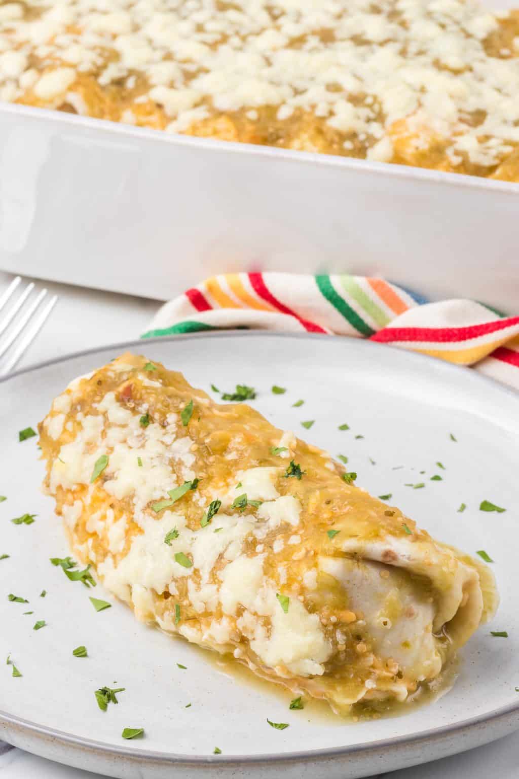 Creamy Chicken Enchiladas | 365 Days of Baking and More