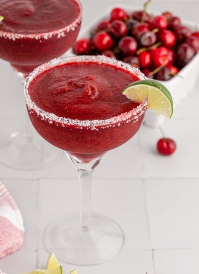 Frozen Cherry Margaritas