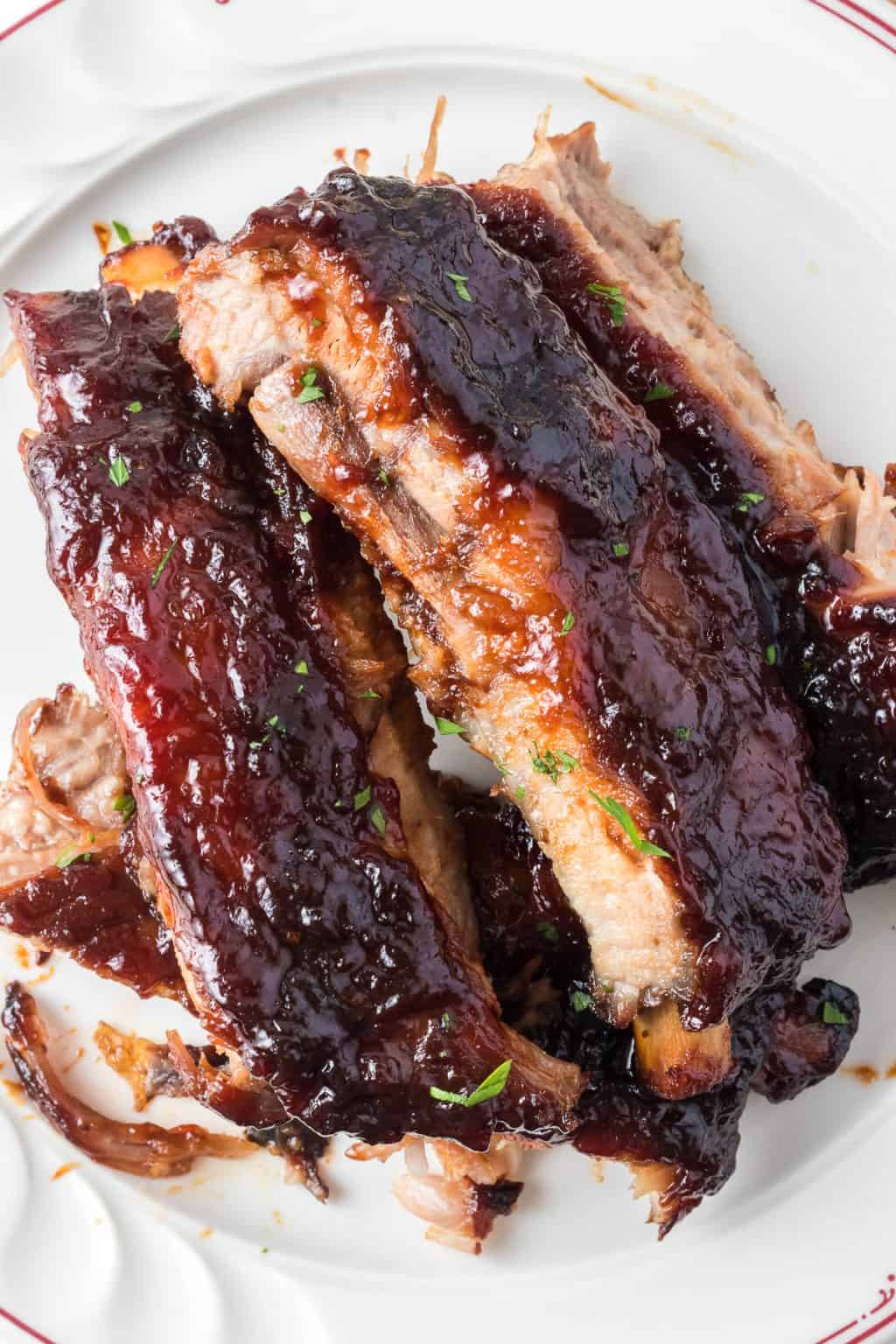 Easy Oven Pork Spare Ribs Recipe For Year Round Bbq 365 Days Of Baking