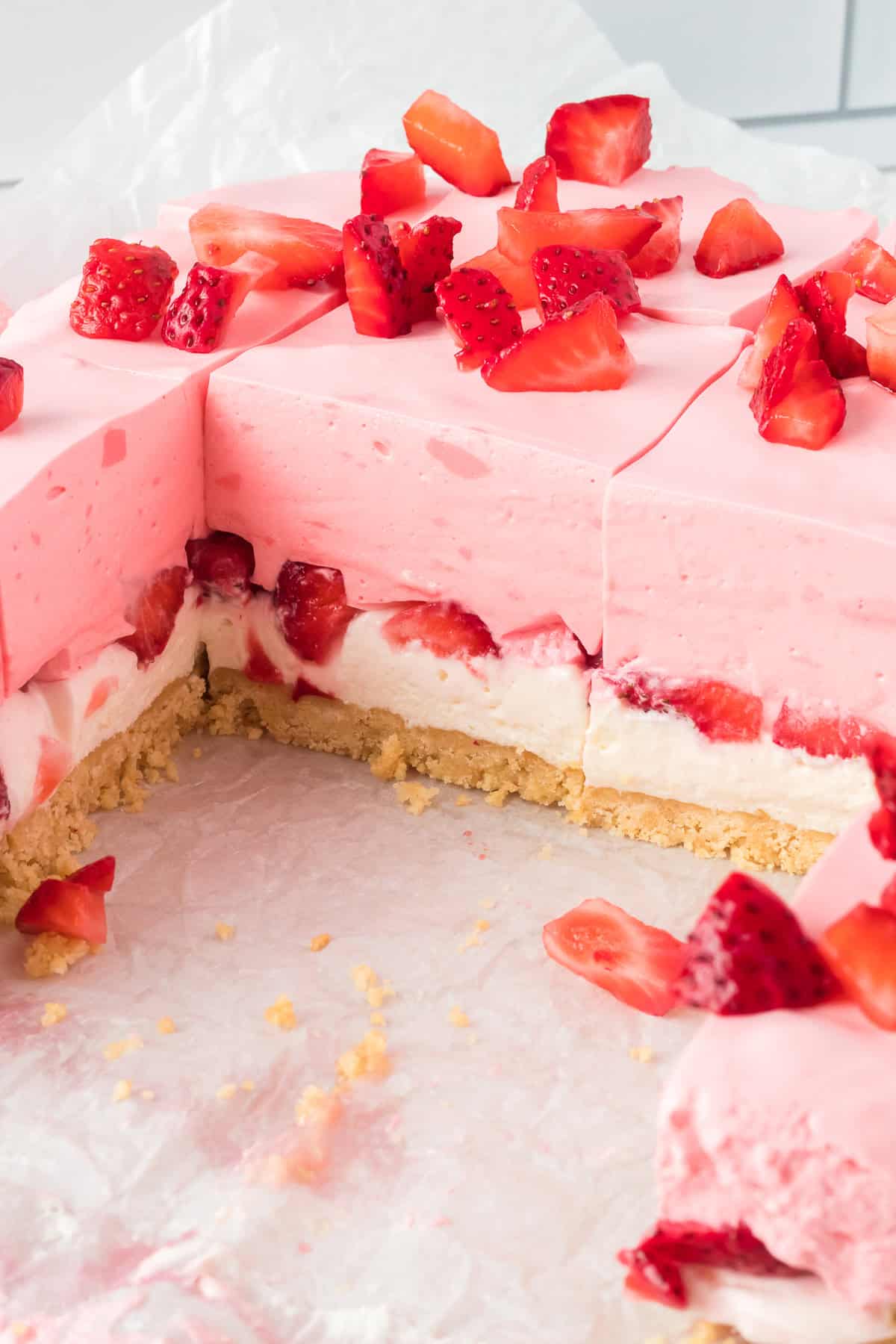 No Bake Strawberry Cream Dream Bars The Perfect Summer Dessert 365