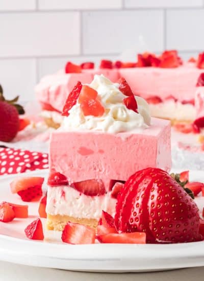 Strawberry Cream Dream Bars