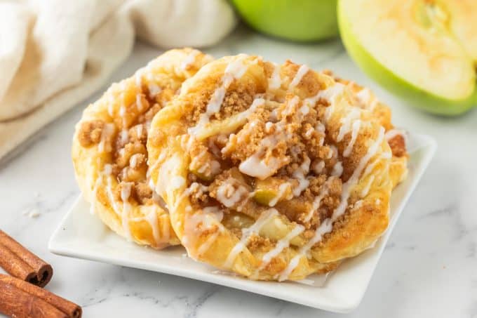 Apple Crumble Danish