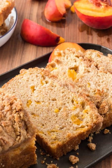 A Peach Quick Bread