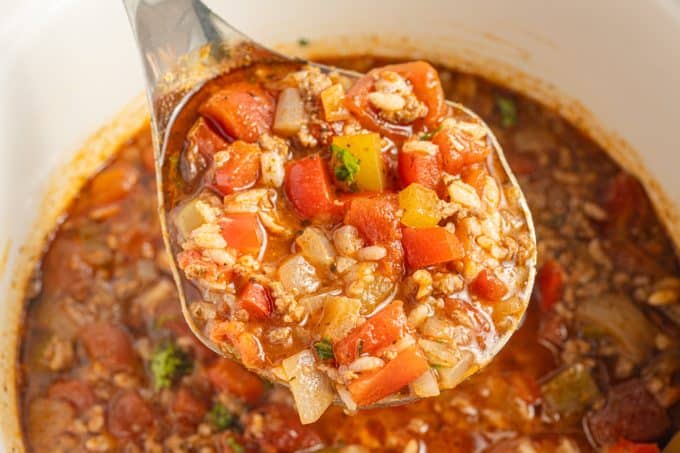 Stuffed Pepper Soup