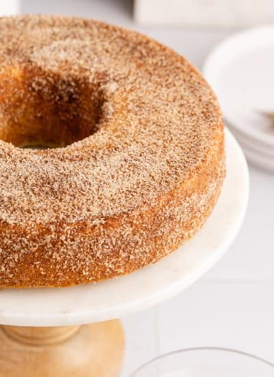 Apple Cider Donut Cake