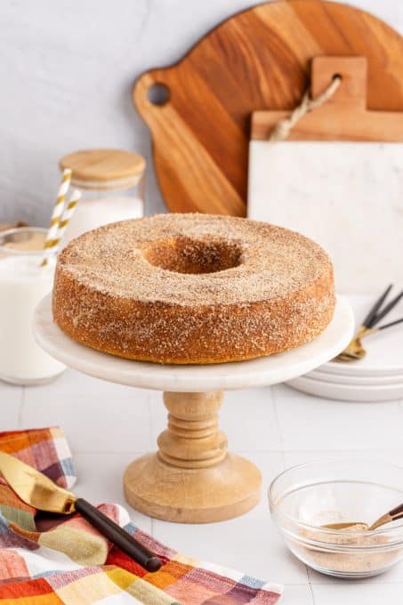 Apple Cider Donut Cake