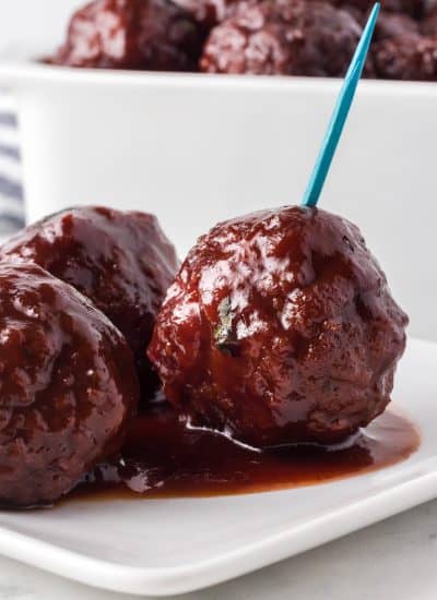 3-Ingredient Grape Jelly Meatballs