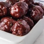 3-Ingredient Grape Jelly Meatballs