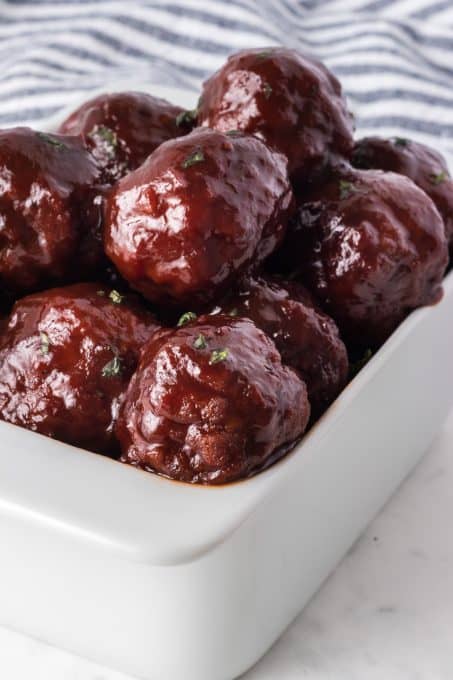 3-Ingredient Grape Jelly Meatballs