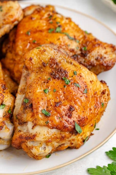 Air Fryer Chicken Thighs