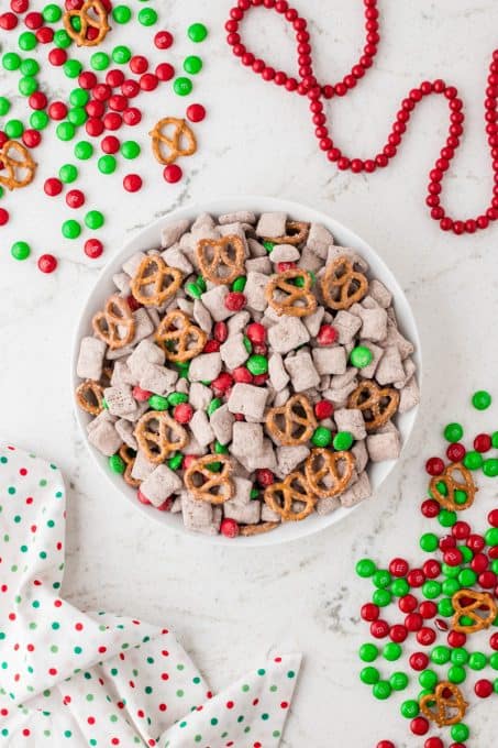 A Christmas Puppy Chow.