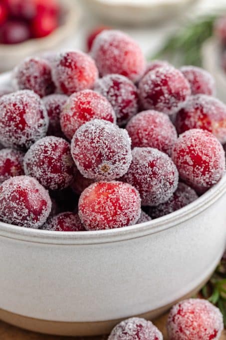 Sugared Cranberries