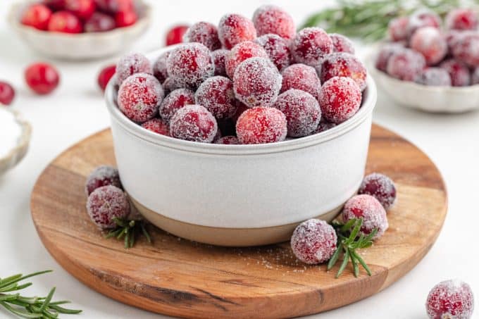 Sugared Cranberries