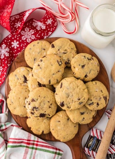 Peppermint Bark Cookies