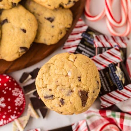 Holiday bark cookies.