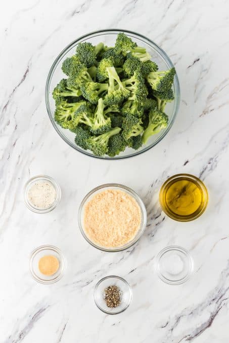 Ingredients for Ranch Broccoli.