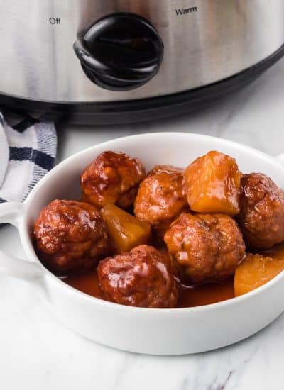 Slow Cooker Sweet and Sour Meatballs