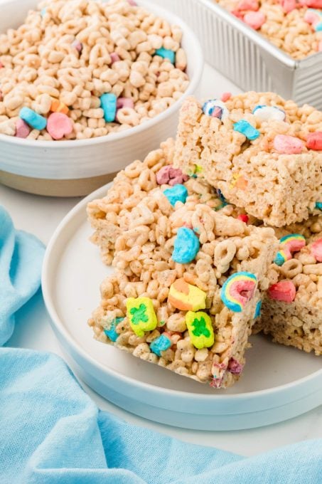 Lucky Charms Rice Krispie Treats