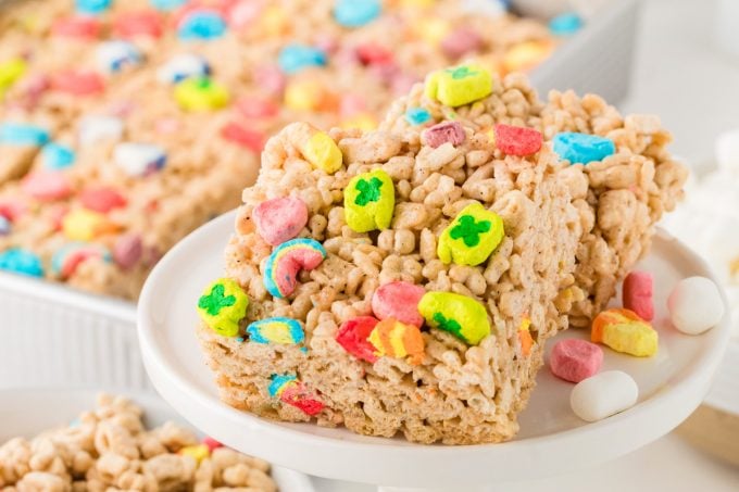 Lucky Charms Rice Krispie Treats